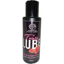 Cobeco Strawberry Tasty Lube 100ML Su Bazlı Çilek Aromalı  1 Adet