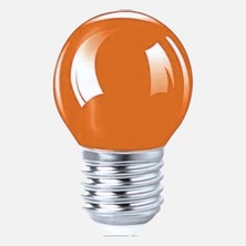 Ecolite LED Color Bulb 1 W Turuncu E27 LED Ampul, 1.0W