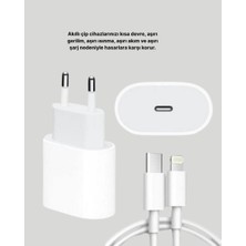 Herşey Trend iPhone ve iPad Uyumlu 20W Güvenli Usb-C Hızlı Şarj Adaptörü