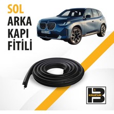 B&M Kauçuk Bmw X3 G01 (2018-2025) Kadifeli Sol Arka Kapı Fitili BM02038