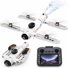 Al-tech Bilişim Duman Efektli Sprey Özellikli, Hd Kameralı Drone  Fırçasız Motor, Wifi Fpv Canlı Görüntü, Tek Tuş Kalkış/iniş