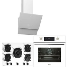 Teka Beyaz Ankastre Set  ( Hak 625 Börek Şefim Wh - Gbc 75030 Wh- Tvt 60.1 Wh )