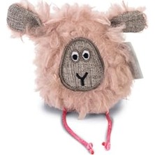 Uravas Store Beeztees Kedi Oyuncağı, Koyun, Peluş, Pembe, 12X12X3CM