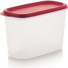 Tupperware Modüler Saklama Kabı Oval-2 1.1l Kırmızı Kp