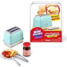 Mini Brands Magic Cook Kitchen Tost Makinesi Mini Mutfak Seti Çalışan Minyatür Oyuncak 3+