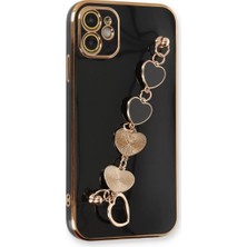Uravas Store Iphone 12 Kılıf Esila Silikon - Siyah