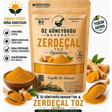 Öz Güneydoğu Baharat Öğütülmüş Zerdeçal 100 gr | Doğal Toz Zerdeçal Baharat | Katkısız & Taze