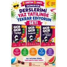 Ata Yayıncılık 2.sınıftan 3.sınıfa Geçenler Için Derslerimi Yaz Tatilinde Tekrar Ediyorum Seti -7