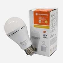 Ledvance LCLA60 Rech 8 W Sarı Şarjlı E27 LED Ampul, 8.0W