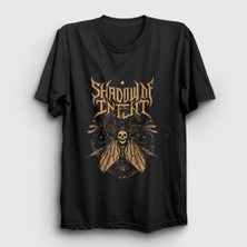 Presmono Unisex Siyah Logo Shadow Of Intent Metal T-Shirt