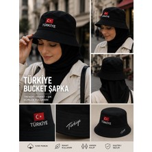 Gls Türkiye Nakışlı Unisex Bucket Şapka – Premium Pamuklu