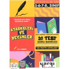 Yargı Yayınevi Ortaokullar Için Atasözleri ve Deyimler Soru Bankası