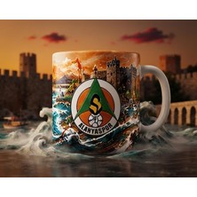 Kadorex Design Alanyaspor Tasarımlı Kaliteli Kupa Bardak – Taraftara Özel Hediyelik Kupa