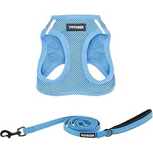 Uravas Store Voyager Step-In Air All Weather File Kablo Demeti ve Yansıtıcı Köpek 1,5 M Neopren Saplı Tasma Komb