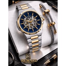 Reward Otomatik Mekanizmalı Premium Erkek Kol Saati 5 Atm Suya Dayanıklı 2 Yıl Garantili RW.14862.SL