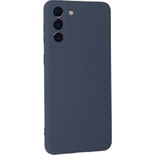Galaxy S21 Plus Kılıf Nano Içi Kadife Silikon - Gri