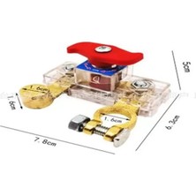 Uravas Store Powermaster PM-37872 Şeffaf Muhafazalı Çevirmeli Araç Oto Akü Kutup Başı Şalteri