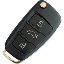 Kasey Audi Tipli Kd Keydiy NB02 Uyumlu Anahtar Kumanda Kabı Oto Anahtarlık