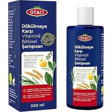 Uravas Store Otacı Dökülmeye Karşı Vitaminli Bitkisel Şampuan