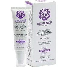 Uravas Store Biogeniq Beauty Gelişmiş Beyazlatıcı Krem 75 ml Advanced Whitening Cream