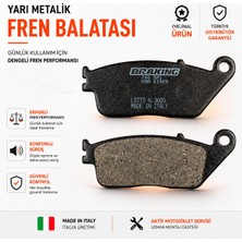 Braking Suzuki Inazuma 250 (2012-2017) Yarı Metalik Ön Fren Balatası