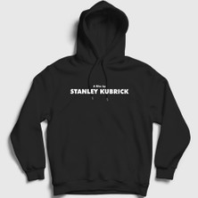 Presmono Unisex Siyah A Film By Stanley Kubrick Sinema Yönetmen Kapüşonlu Sweatshirt
