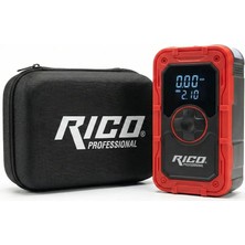 Rico Akü Şoklama Takviye 150 Psı Lastık Şişirme LED Işık  Power Bank 4+1 RC4073 Profosyonel