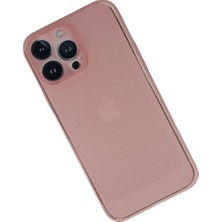 iPhone 13 Pro Max Kılıf Pp Ultra Ince Kapak - Pembe