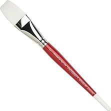 Uravas Store Winsor &amp; Newton University Serie 680 Fırça Kısa Saplı, Sentetik, Beyaz, Kırmızı, 1 Inç