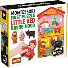 Uravas Store Headu Montessorı Fırst Puzzle Lıttle Red Rıdıng Hood