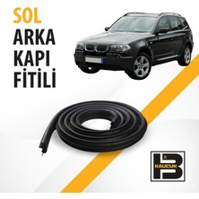 B&M Kauçuk Bmw X3 E83 (2003-2010) Kadifeli Sol Arka Kapı Fitili BM02060