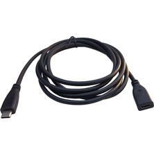 Keepro Type C Dişi Erkek Uzatma Kablosu USB C Dişi Erkek Kablo 2m