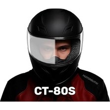 Uravas Store CT-80S Motosiklet Kask Buğu Önleyici Film - Kask Vizörü Anti Fog Kolay Montaj (Kask Deği̇ldi̇r)