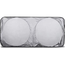 Carub Ön Cam Perde Güneşlik Gözlük Model Katlanır 150CMX70CM BR4953721