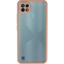 Uravas Store Realme C21 Kılıf Montreal Silikon Kapak - Pembe