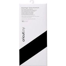 Uravas Store Cricut 2008869 Joy Smart Eti̇ket Karton Kağit 13.9X33CM 10LU Paket Si̇yah