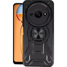 Uravas Store Xiaomi Redmi A3 4g Kılıf Lincoln Silikon - Siyah