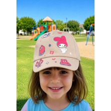 Emk Shop My Melodi Işıklı Ayarlanabilir Kız Çocuk Şapkası ( 1-4 Yaş)
