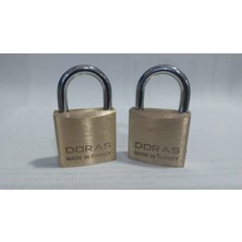 Ersa Doras 30 mm 2 Li Sarı Pas Sistem Asma Kilit