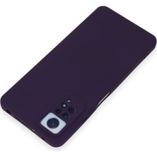 Redmi Note 12 Pro 4g Kılıf Nano Içi Kadife Silikon - Mor