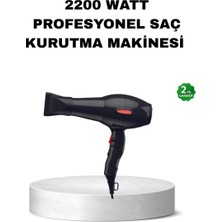Herşey Trend Profesyonel Saç Kurutma Makinesi – Ac Motor, Soğuk Üfleme, 2 Hız Kademesi