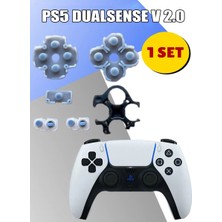 Pop Konsol Ps5 İç Lastik V2 Silikon İletken PS5 Dualsense Versiyon 2 Tamir Yedek Parça