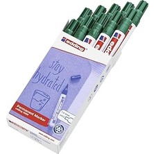 Uravas Store Edding 3000 Permanent Markör Yeşil - 10 Kalem - 1,5-3 mm Yuvarlak Uç