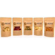 Bena Dried 5'li Kuru Meyve Keşif Paketi 50 g - 5 Farklı Lezzeti Deneyin
