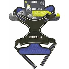Uravas Store -Pets Hiking Reflektörlü Soft Sirt Tasmasi Blue (Xl)