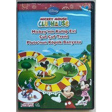 D Yapım Mickey Mouse Clubhouse Mickey'in Kulup Evi Çuf Çuf Treni Pluto'nun Köpük Banyosu DVD