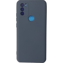 Gm 21 Plus Kılıf Nano Içi Kadife Silikon - Gri