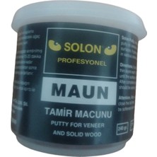 Solon Çok Amaçlı Ahşap Parke Masa Sehpa Çizik Çok Amaçlı Tamir Dolgu Macunu Maun 240 Gr