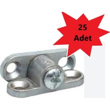 Kelebek Bağlantı, Çektirme Zamak-Metal Köşe Birleştirme Kelebek Bağlantı (25 Adet)