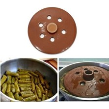 Empressco Sırlı Toprak Dolma Sarma Taşı, 23 Cm, Orta Boy, Estetik ve Dayanıklı